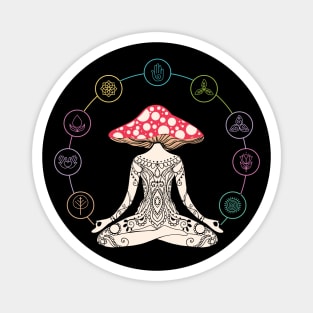 Yoga Serenity: Balance, Mindfulness, and Inner Peace Magnet